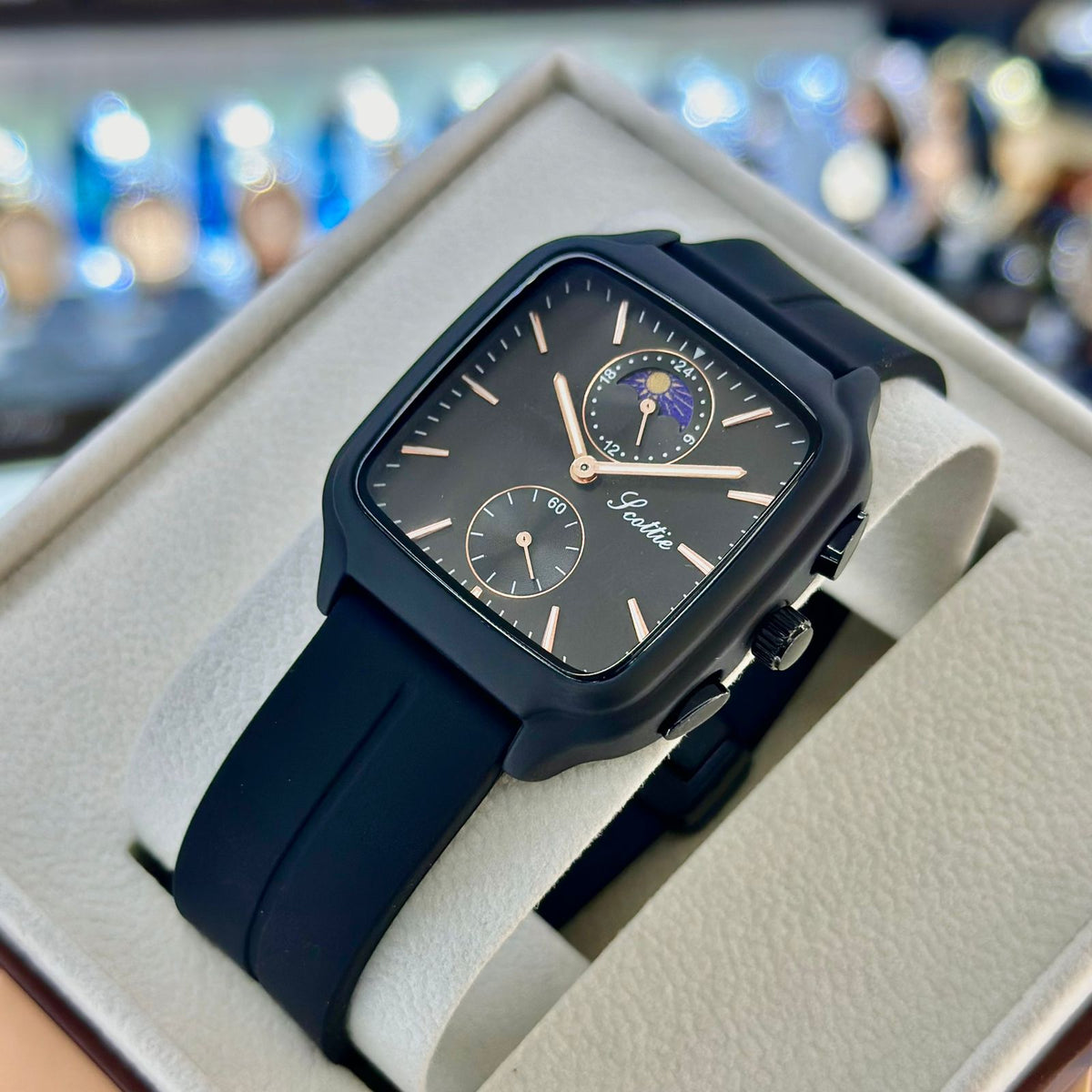 RELOJ SCOTTIE FASE LUNAR